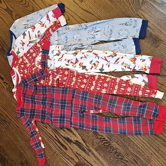 Pottery Barn Kids Other - Old Navy, PB Kids, Burt's Bees Kids,  Carters Kids Pajama Set - Red, White, Blue